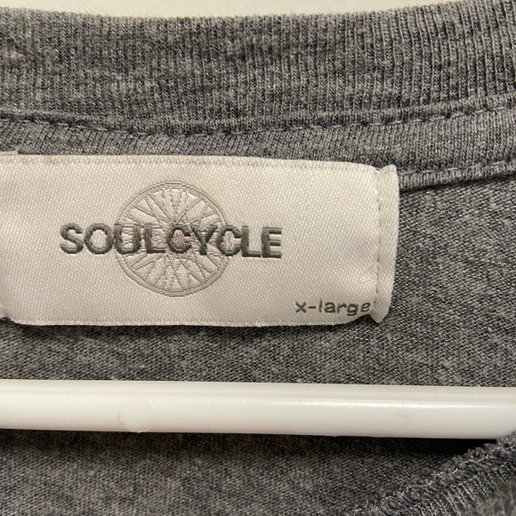 Soul cycle grey tee women's size XLarge - Picture 5 of 6